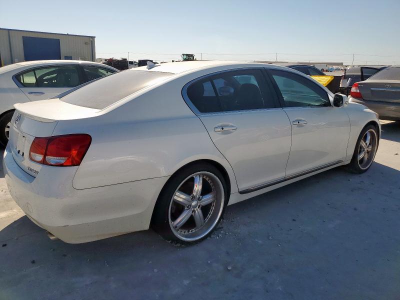 JTHBE96S980032236 - 2008 LEXUS GS 350 WHITE photo 3