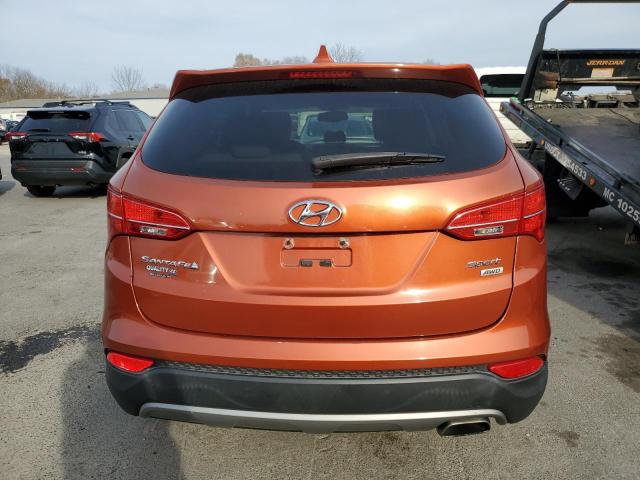 5XYZTDLB0DG023104 - 2013 HYUNDAI SANTA FE S Orange Foto 6