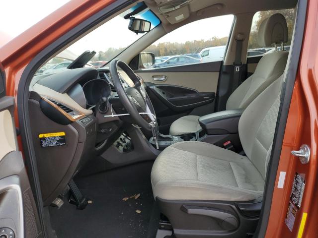 5XYZTDLB0DG023104 - 2013 HYUNDAI SANTA FE S Orange Foto 7