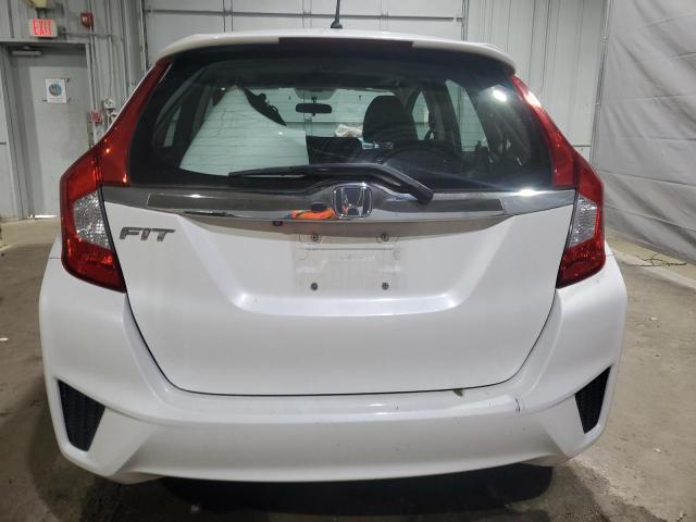 3HGGK5H86FM776382 - 2015 HONDA FIT EX WHITE photo 6
