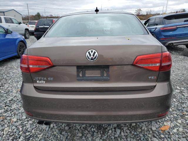3VWD17AJ6FM422369 - 2015 VOLKSWAGEN JETTA SE BROWN photo 6