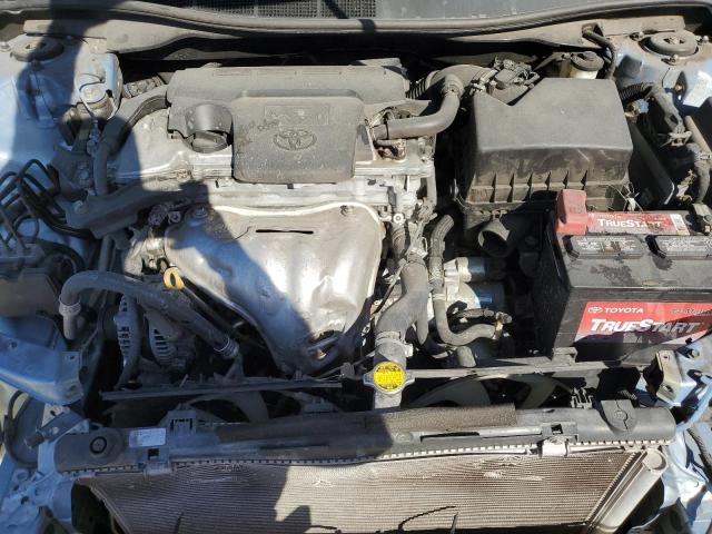 4T1BF1FK0CU501257 - 2012 TOYOTA CAMRY BASE Azul foto 11