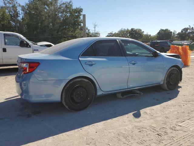 4T1BF1FK0CU501257 - 2012 TOYOTA CAMRY BASE Azul foto 3