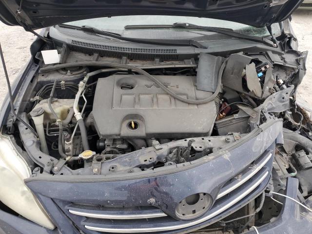 2T1BU4EE4DC928446 - 2013 TOYOTA COROLLA BASE Niebieski zdjęcie 11