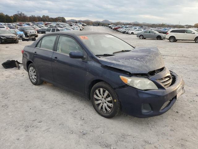 2T1BU4EE4DC928446 - 2013 TOYOTA COROLLA BASE Niebieski zdjęcie 4