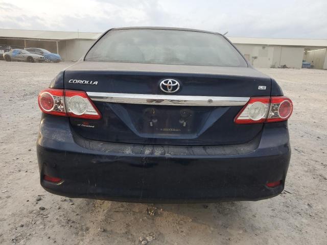 2T1BU4EE4DC928446 - 2013 TOYOTA COROLLA BASE Niebieski zdjęcie 6