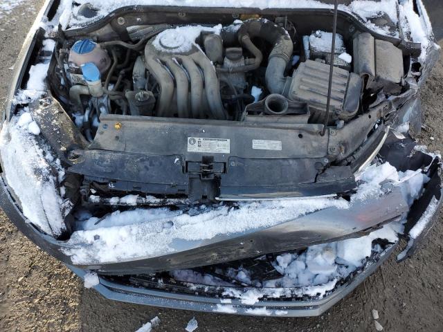 3VW2K7AJ2FM247008 - 2015 VOLKSWAGEN JETTA BASE GRAY photo 11