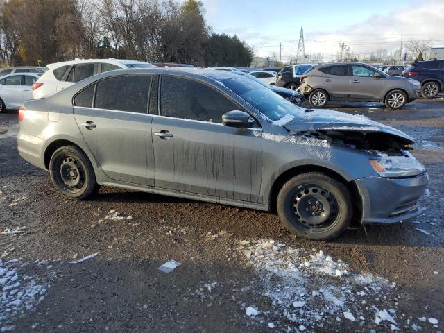 3VW2K7AJ2FM247008 - 2015 VOLKSWAGEN JETTA BASE GRAY photo 4