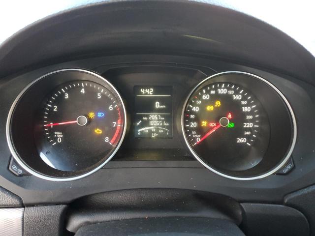 3VW2K7AJ2FM247008 - 2015 VOLKSWAGEN JETTA BASE GRAY photo 9