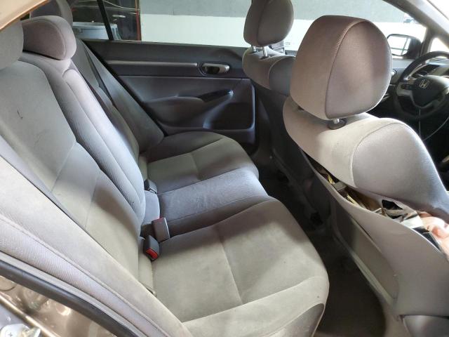 2HGFA168X8H353736 - 2008 HONDA CIVIC EX GRAY photo 10