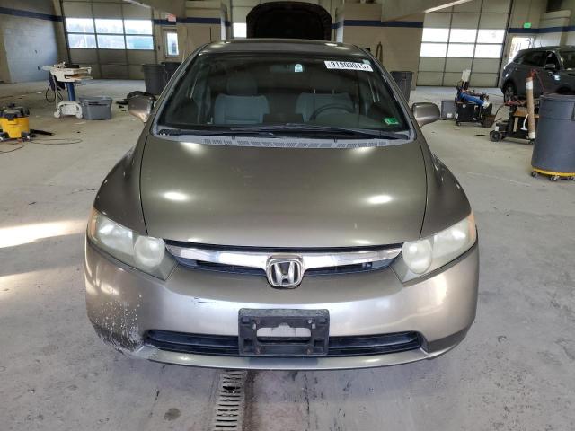 2HGFA168X8H353736 - 2008 HONDA CIVIC EX GRAY photo 5