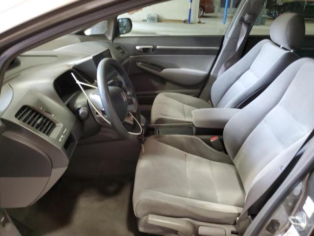 2HGFA168X8H353736 - 2008 HONDA CIVIC EX GRAY photo 7