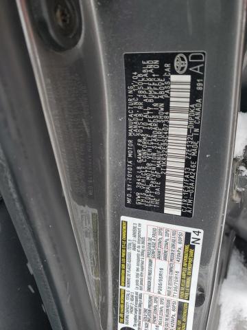 2T1KR32E95C407384 - 2005 TOYOTA COROLLA MA XR GRAY photo 12