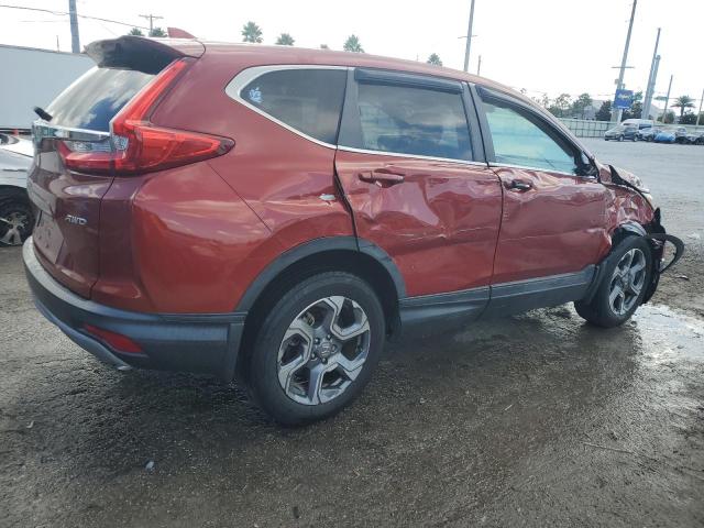 5J6RW2H86JL014278 - 2018 HONDA CR-V EXL 红色 照片 3
