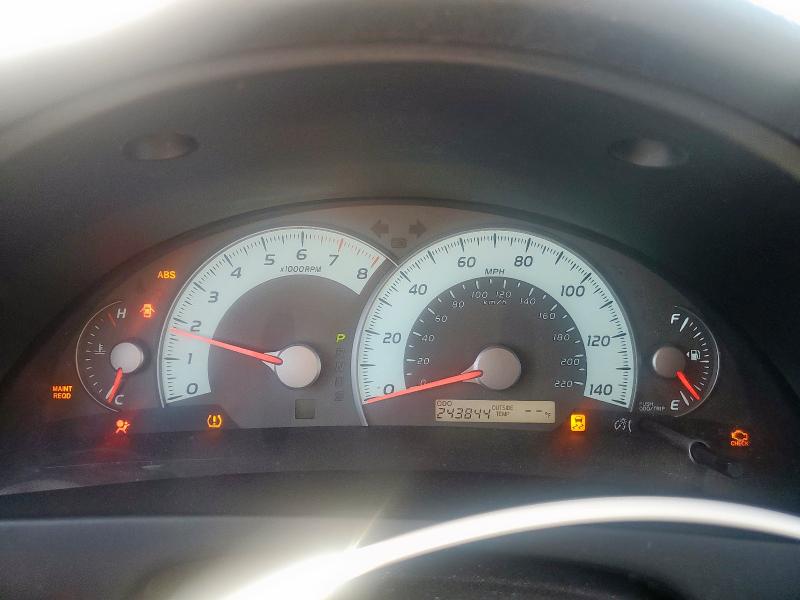 4T1BF3EK7AU096895 - 2010 TOYOTA CAMRY BASE BLACK photo 9