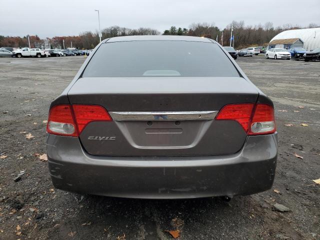 19XFA1F56BE040495 - 2011 HONDA CIVIC LX رمادي صورة 6