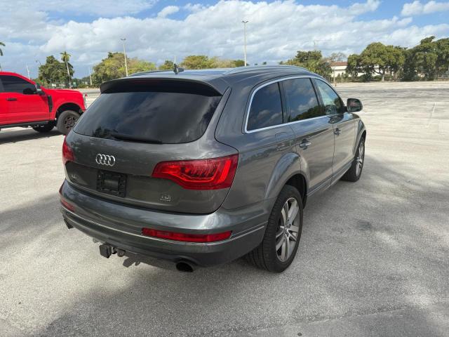 WA1LMAFE6DD010695 - 2013 AUDI Q7 PREMIUM PLUS Մոխրագույն լուսանկար 4