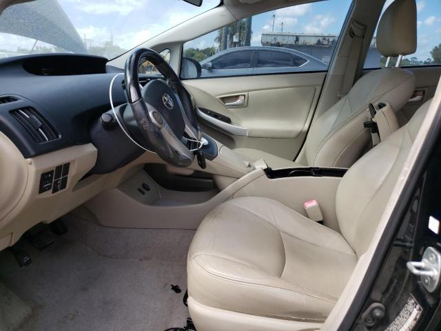 JTDKN3DU3B5336952 - 2011 TOYOTA PRIUS BLACK photo 7