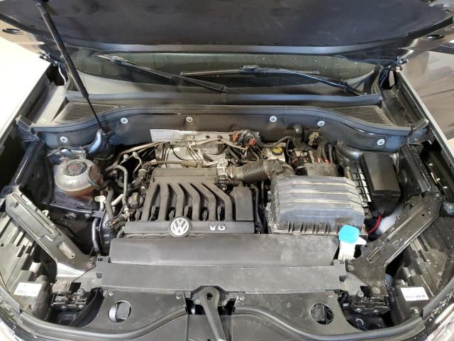 1V2HR2CA1NC531480 - 2022 VOLKSWAGEN ATLAS SE GRAY photo 12