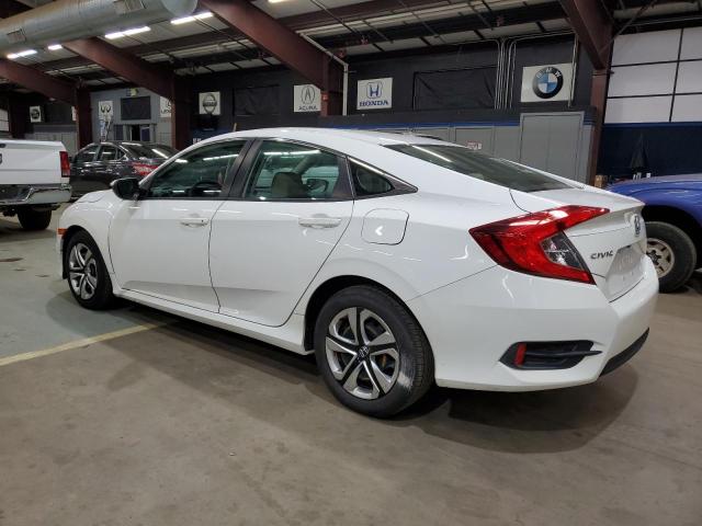 2HGFC2F58JH541067 - 2018 HONDA CIVIC LX WHITE photo 2