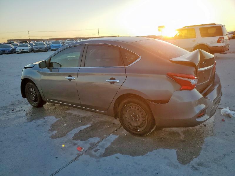 3N1AB7AP5KY402188 - 2019 NISSAN SENTRA S ვერცხლისფერი ფოტო 2