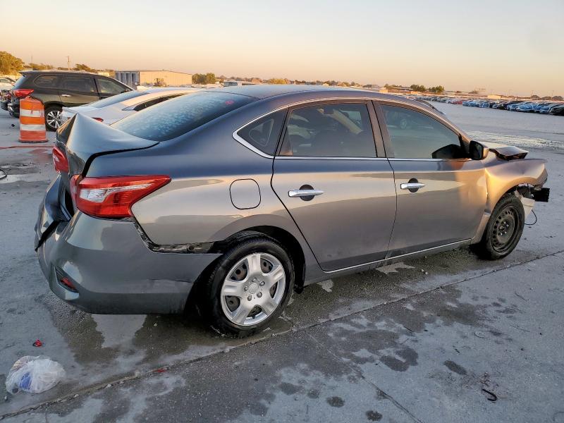 3N1AB7AP5KY402188 - 2019 NISSAN SENTRA S ვერცხლისფერი ფოტო 3