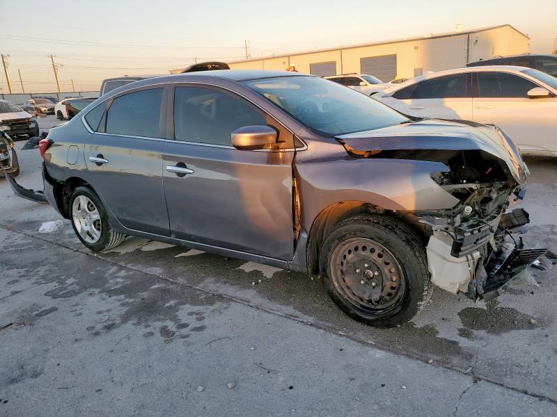 3N1AB7AP5KY402188 - 2019 NISSAN SENTRA S ვერცხლისფერი ფოტო 4