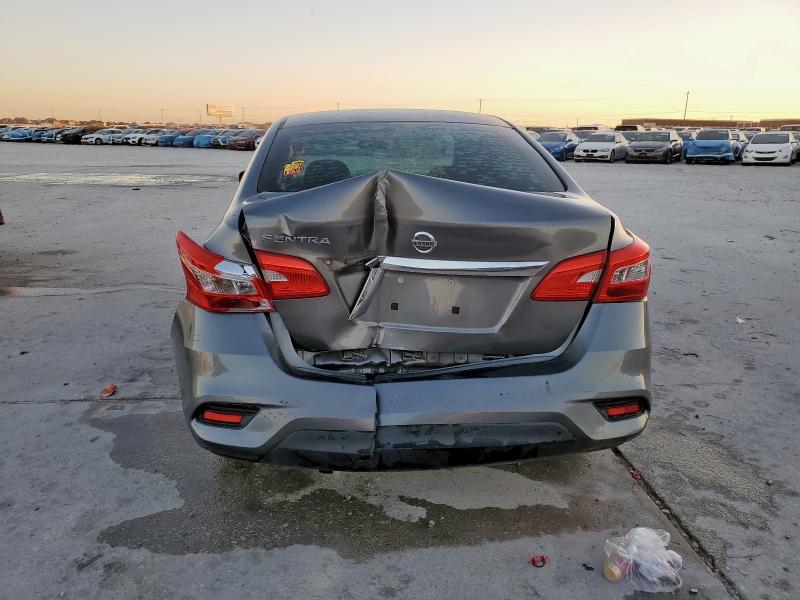 3N1AB7AP5KY402188 - 2019 NISSAN SENTRA S ვერცხლისფერი ფოტო 6