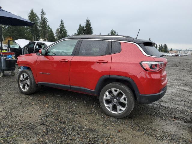 3C4NJDCB3LT132569 - 2020 JEEP COMPASS LIMITED RED photo 2