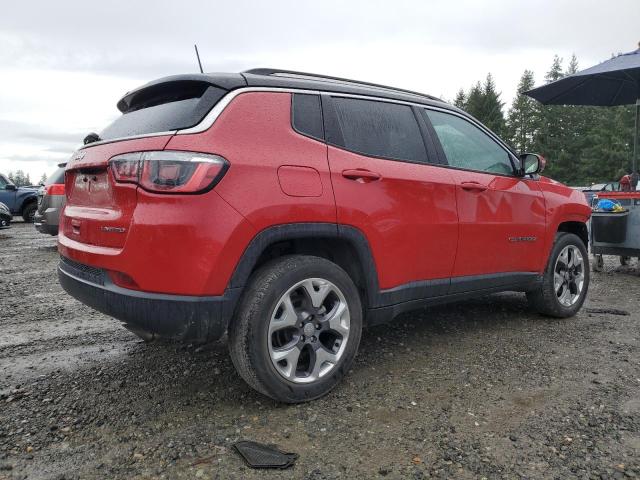 3C4NJDCB3LT132569 - 2020 JEEP COMPASS LIMITED RED photo 3