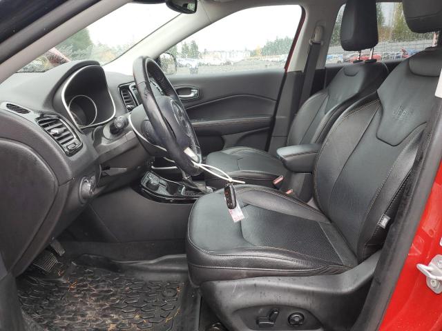 3C4NJDCB3LT132569 - 2020 JEEP COMPASS LIMITED RED photo 7