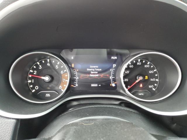 3C4NJDCB3LT132569 - 2020 JEEP COMPASS LIMITED RED photo 9