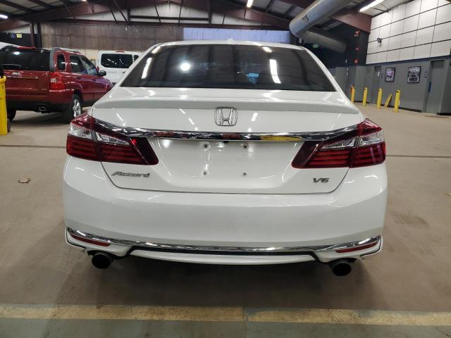 1HGCR3F88HA029447 - 2017 HONDA ACCORD EXL WHITE photo 6