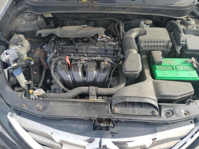 5NPEC4AC4DH717653 - 2013 HYUNDAI SONATA SE შავი ფოტო 11