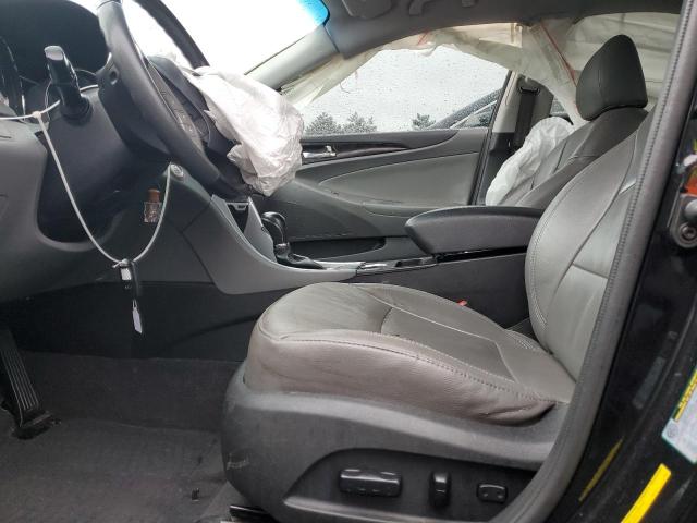 5NPEC4AC4DH717653 - 2013 HYUNDAI SONATA SE შავი ფოტო 7