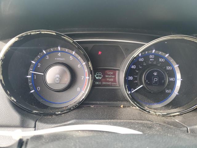 5NPEC4AC4DH717653 - 2013 HYUNDAI SONATA SE შავი ფოტო 9