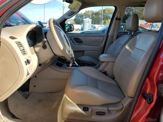 1FMYU94195KB85557 - 2005 FORD ESCAPE LIMITED RED photo 7