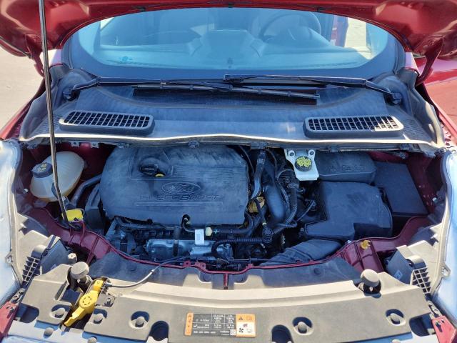 1FMCU9GD7HUB71634 - 2017 FORD ESCAPE SE 红色 照片 12