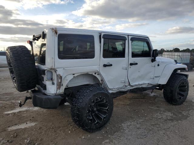 1C4HJWEG0FL677226 - 2015 JEEP WRANGLER U SAHARA WHITE photo 3