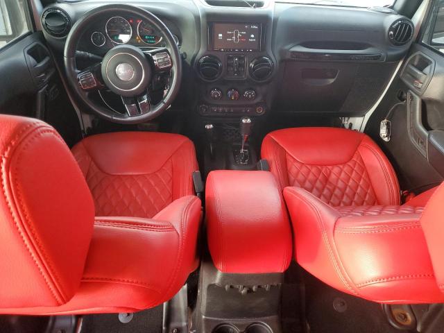 1C4HJWEG0FL677226 - 2015 JEEP WRANGLER U SAHARA WHITE photo 8