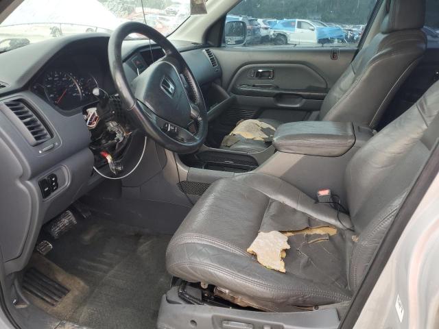 2HKYF18753H563996 - 2003 HONDA PILOT EXL SILVER photo 7