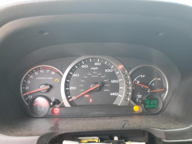 2HKYF18753H563996 - 2003 HONDA PILOT EXL SILVER photo 9