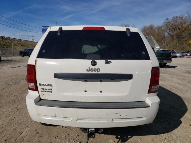1J8GR48K17C661183 - 2007 JEEP GRAND CHER LAREDO WHITE photo 6