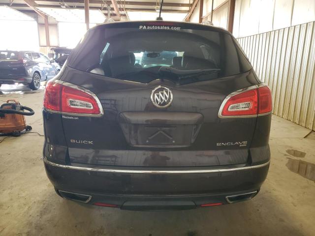 5GAKVBKDXGJ227109 - 2016 BUICK ENCLAVE BROWN photo 6