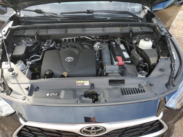 5TDBZRBH6MS143902 - 2021 TOYOTA HIGHLANDER L Schwarz Foto 12