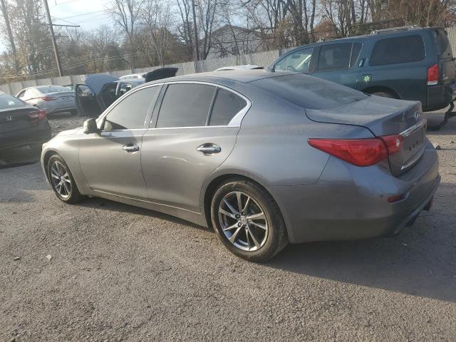 JN1BV7AR1FM421505 - 2015 INFINITI Q50 BASE SILVER photo 2