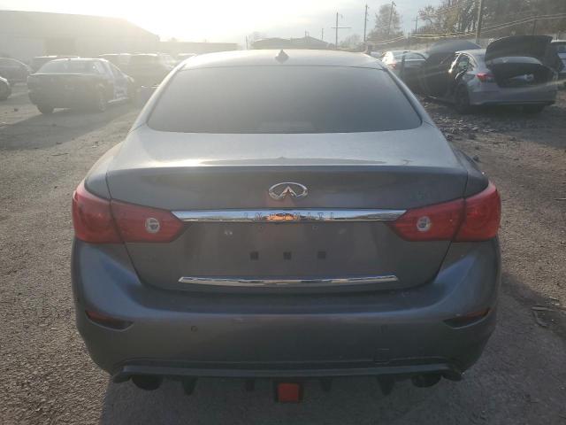 JN1BV7AR1FM421505 - 2015 INFINITI Q50 BASE SILVER photo 6
