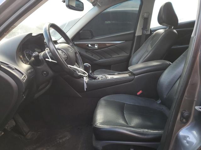 JN1BV7AR1FM421505 - 2015 INFINITI Q50 BASE SILVER photo 7