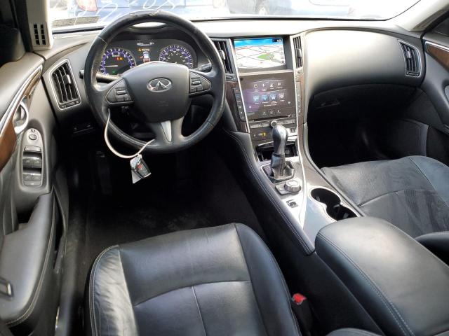 JN1BV7AR1FM421505 - 2015 INFINITI Q50 BASE SILVER photo 8