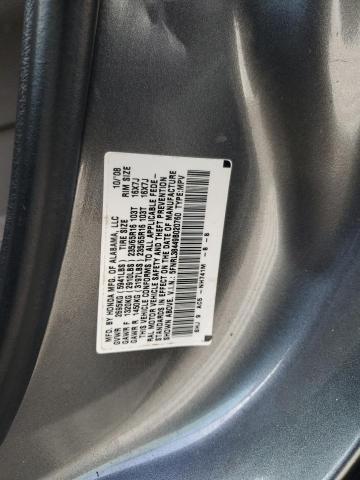 5FNRL38449B020760 - 2009 HONDA ODYSSEY EX ვერცხლისფერი ფოტო 13
